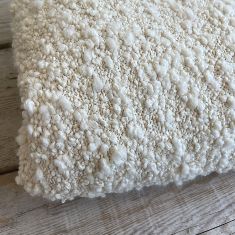 Kusama Throw Blanket, Cream