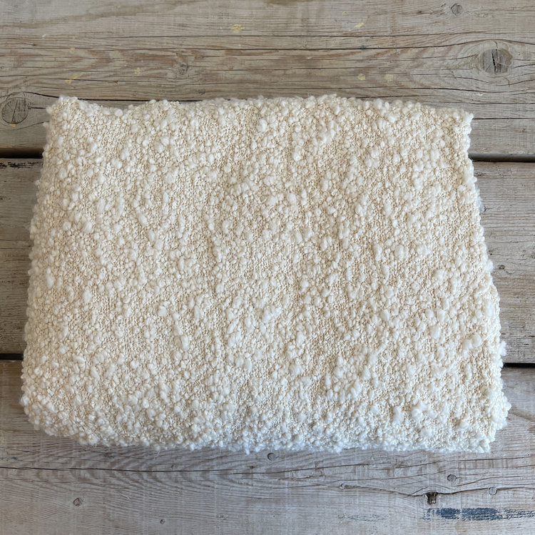 Kusama Throw Blanket, Cream