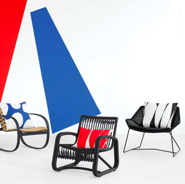 Puddle Indoor/Outdoor Pillows