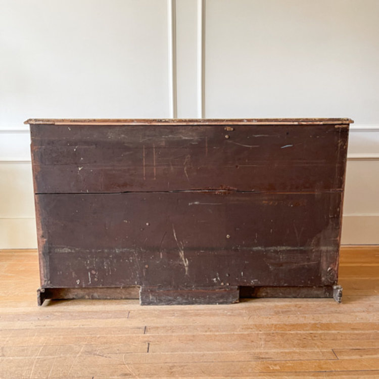 Antique Antique English Desk with Original Paint