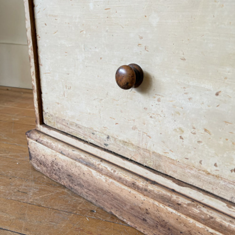 Antique Antique English Desk with Original Paint