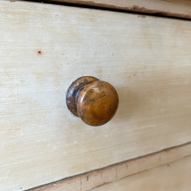 Antique English Desk with Original Paint
