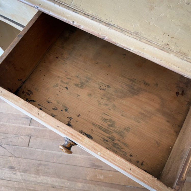 Antique English Desk with Original Paint