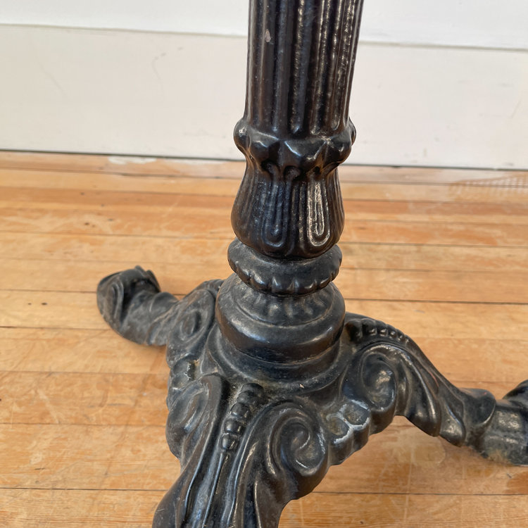 Vintage Marble Top Tall Table (in store now)