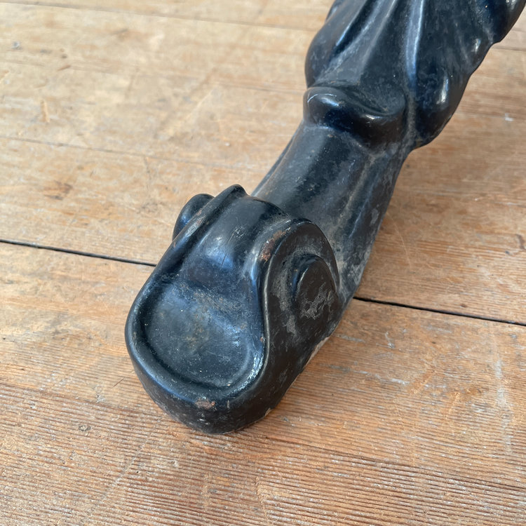 Antique Vintage Marble Top Tall Table (in store now)
