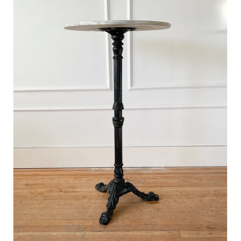 Vintage Marble Top Tall Table (SOLD)