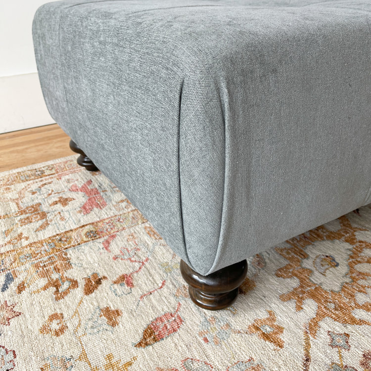 Rose Ottoman by Gild & Co.