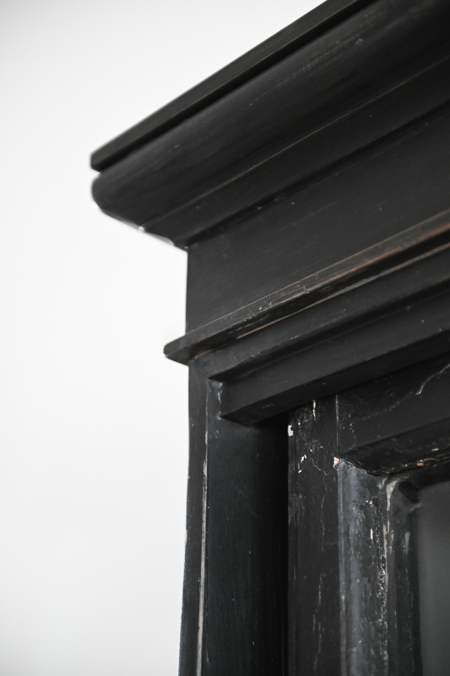 Large Black Antique 80" Gild & Co.