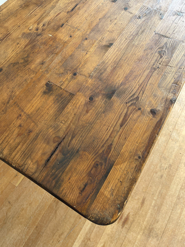 Antique Antique English Farmhouse Table