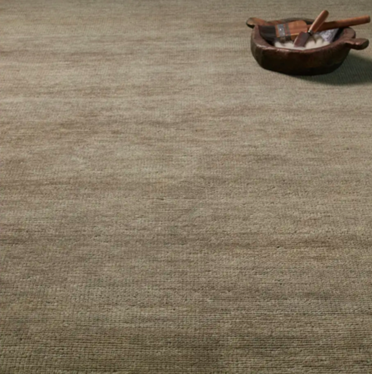 Saga Wool Runner Rug Portabello Neutral Runner (3x12 showroom piece available)