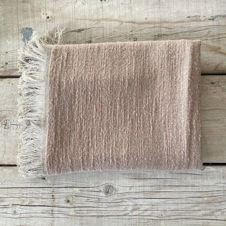 Nash Belgian Throw Blush