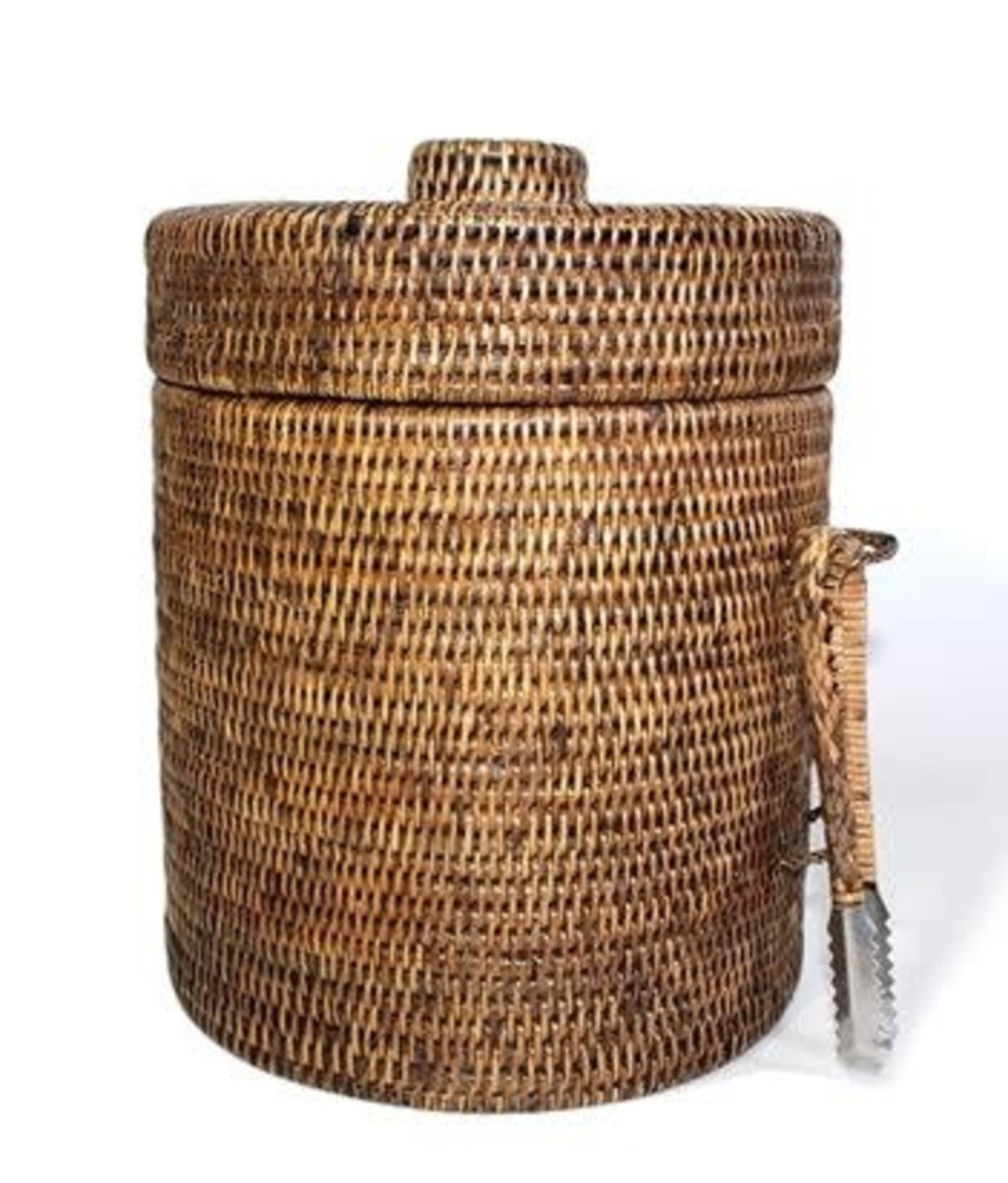 rattan ice bucket