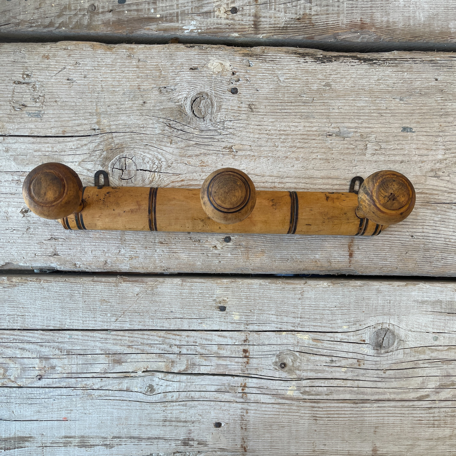 Vintage Faux Bamboo Hat Rack Gild Co