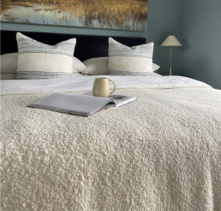 Kurlisuri Alpaca Cream King Size Throw