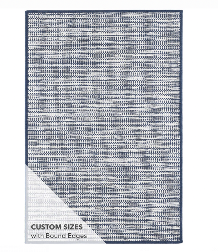 Tideline Navy Indoor/Outdoor Rug