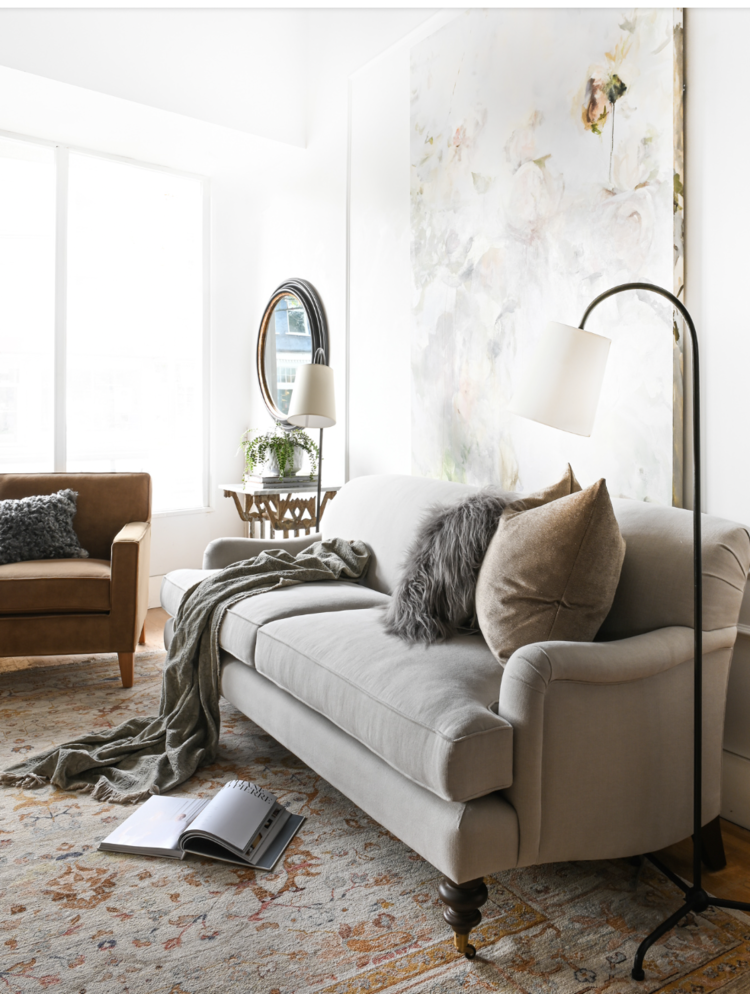 Cotswolds Sofa by Gild & Co. in Juno Cotton/Linen Gild & Co.