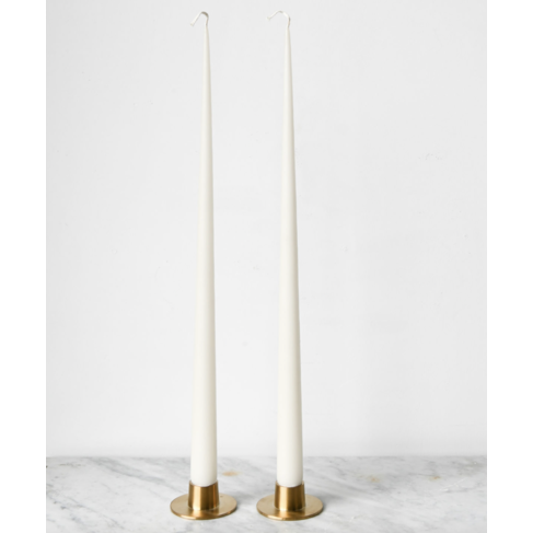Taper Candles, Set of 2 (multiple colours)