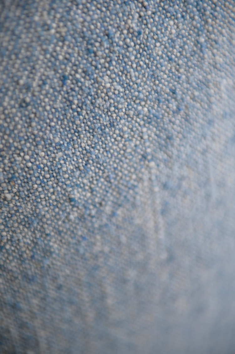 Judd Belgian Cushion in Blue 24"