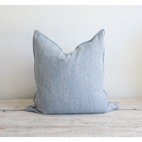 Gild & Co. Judd Belgian Cushion in Blue
