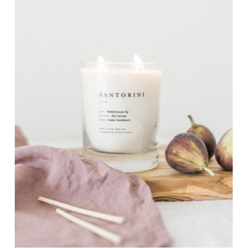 Escapist scented candle
