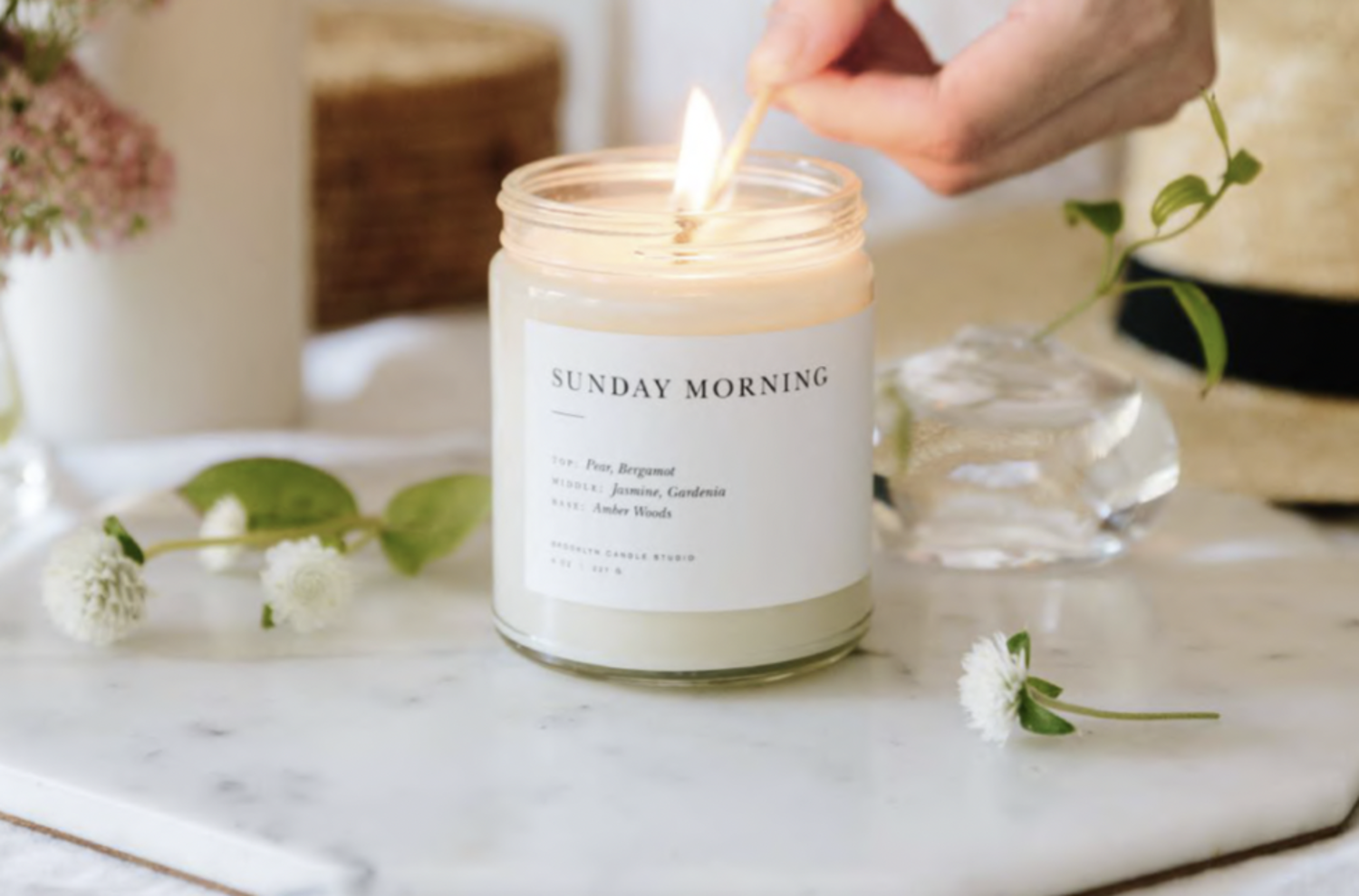 Minimalist Jar Candles – GIA AND THE BLOOMS