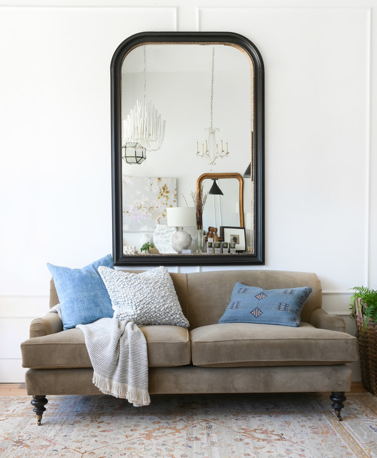 Dash&Albert Coronado Indigo Indoor/Outdoor Cushion