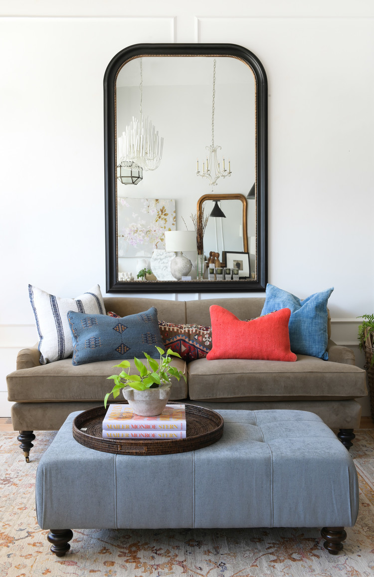 Rose Ottoman by Gild & Co.