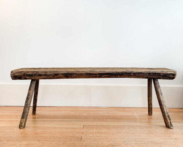 Antique Rustic Bench I