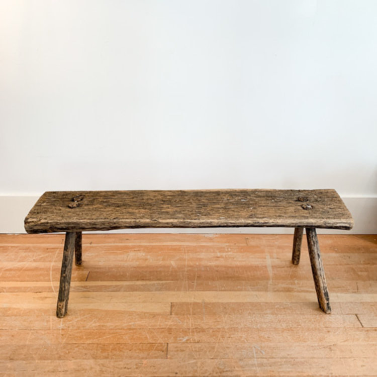 Antique Rustic Bench I