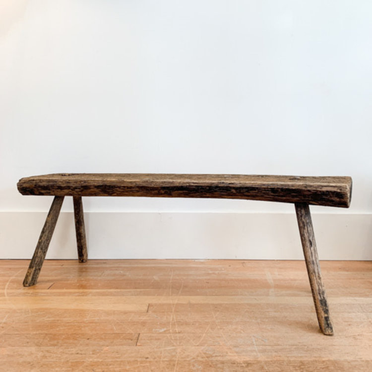 Antique Rustic Bench I