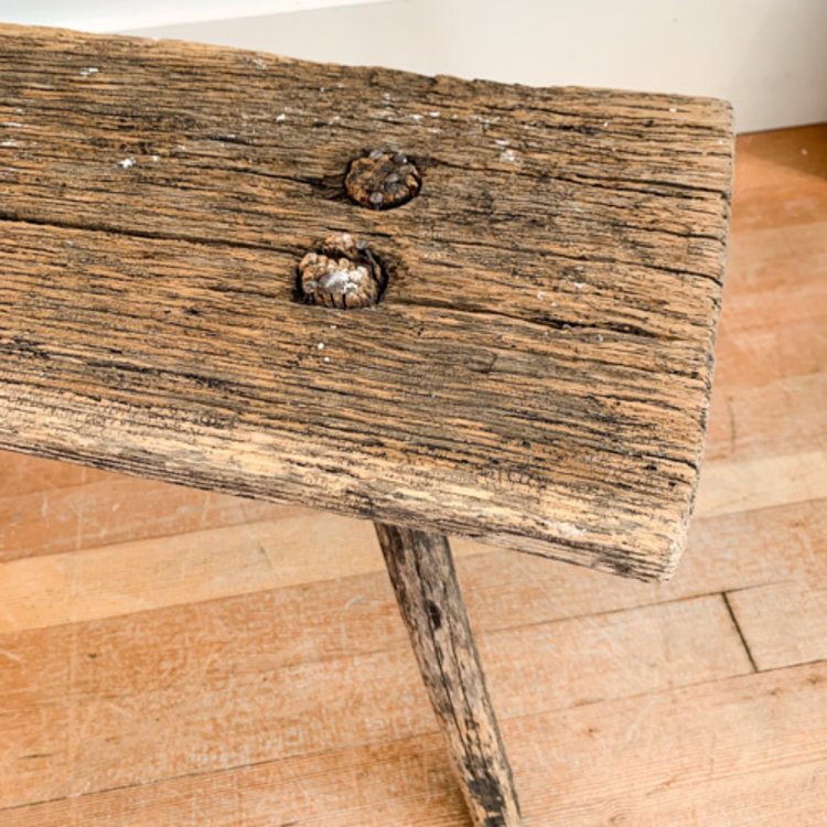 Antique Rustic Bench I