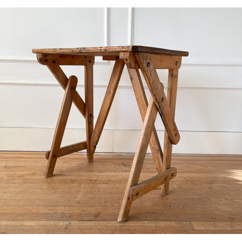 Antique Antique Trestle Desk I (SOLD)