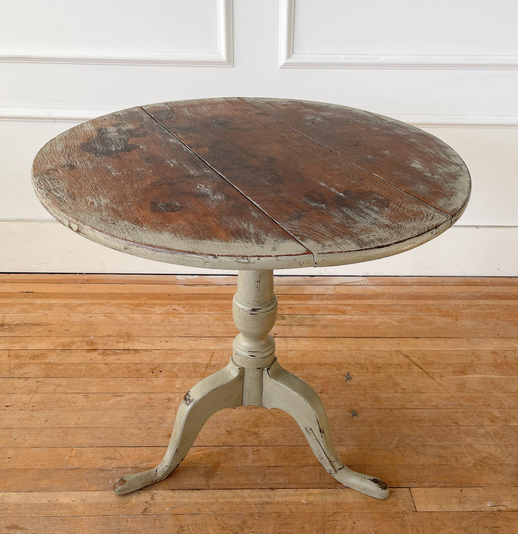 Antique Antique George III Oak Pedestal Table
