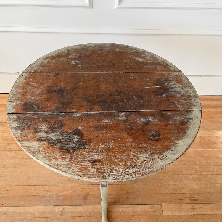 Antique Antique George III Oak Pedestal Table