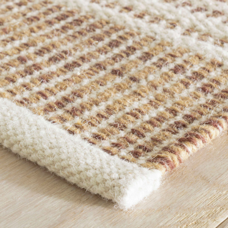 Dash&Albert Malta Natural Woven Wool Rug