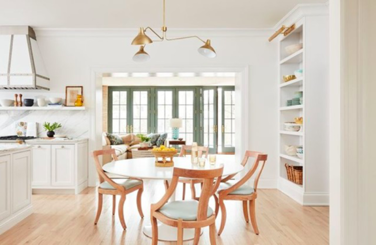 Charlton Large Triple Arm Chandelier in Black