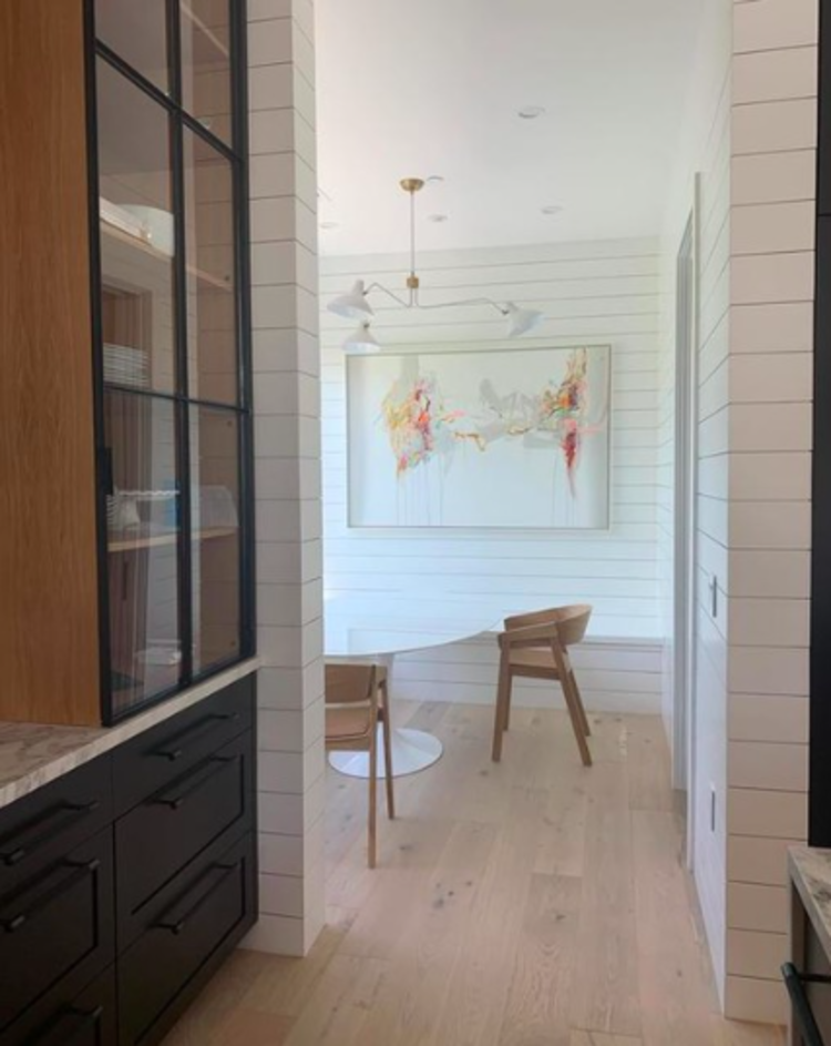 Charlton Large Triple Arm Chandelier in Black