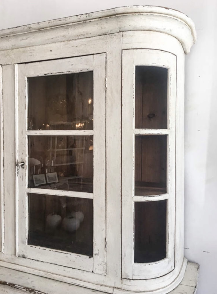 Antique French Bibliotheque Cabinet