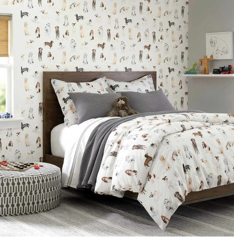 Dash&Albert Malta Grey Woven Wool Rug