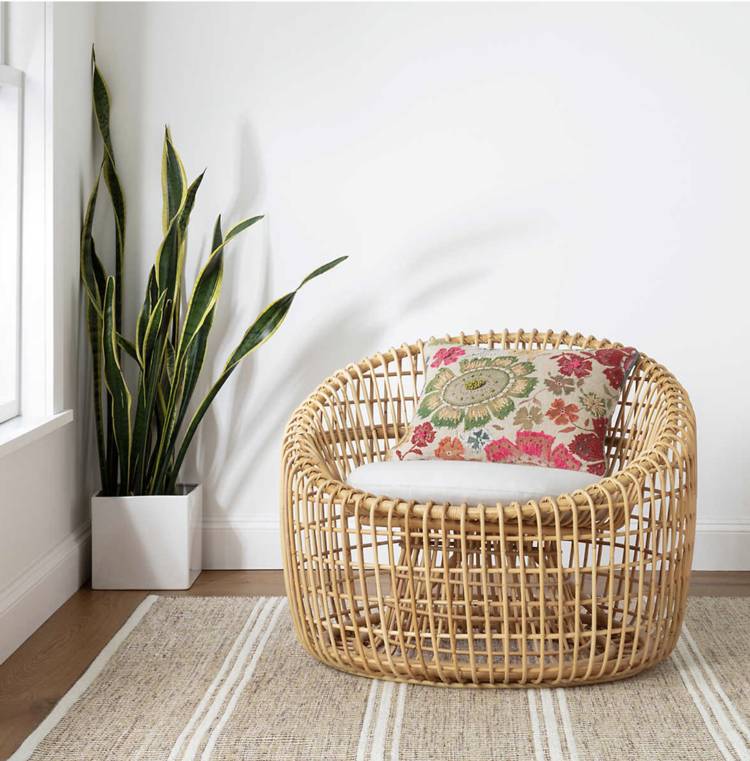 Malta Natural Woven Wool Rug