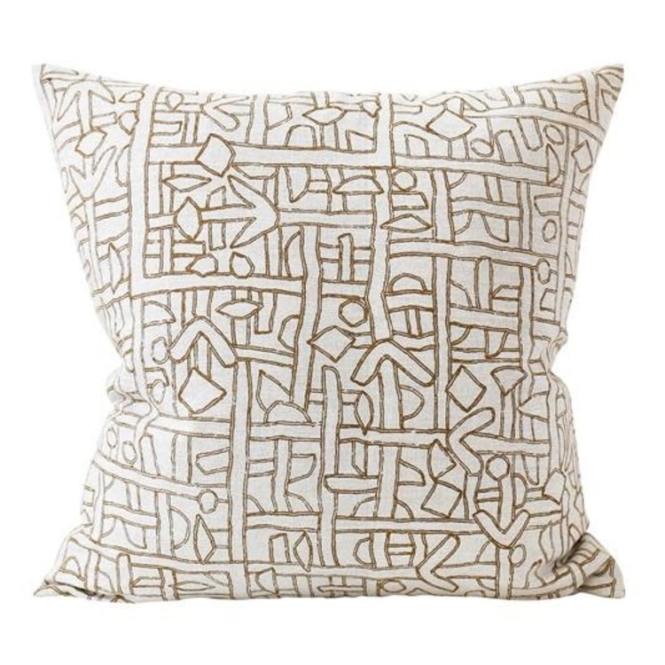 Zaire Cushion in Tobacco 20x20"