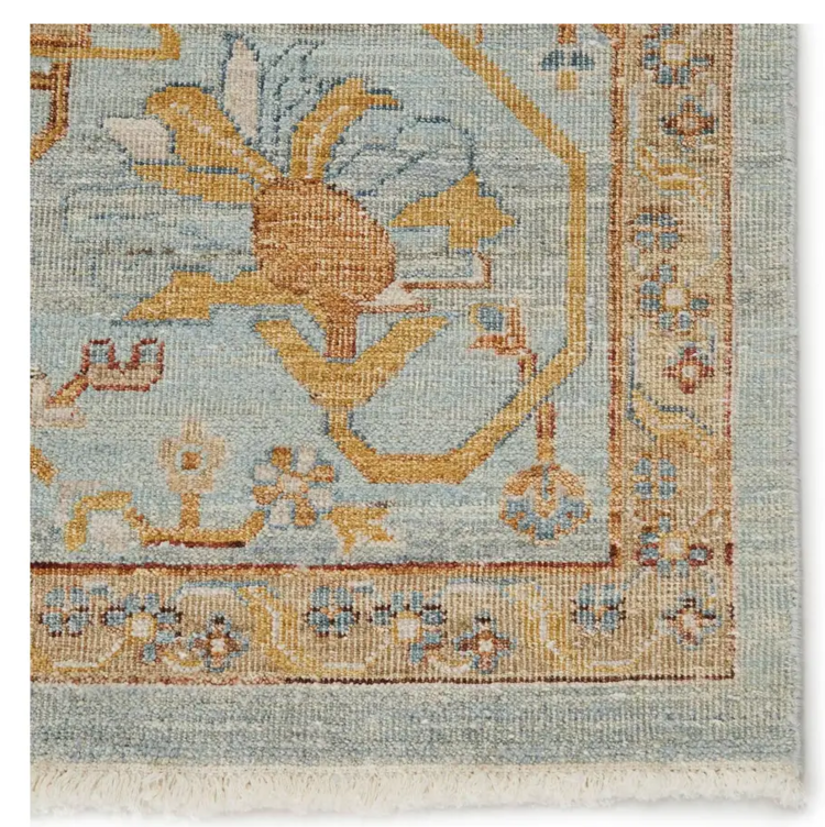 Someplace in Time Ballast Hand-Knotted Wool Rug
