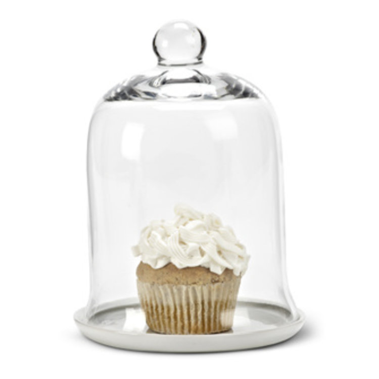 Bell Shaped Cloche 7"