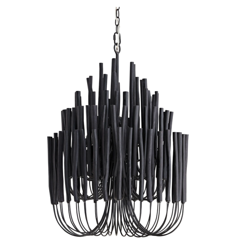 Tilda Chandelier in White or Black