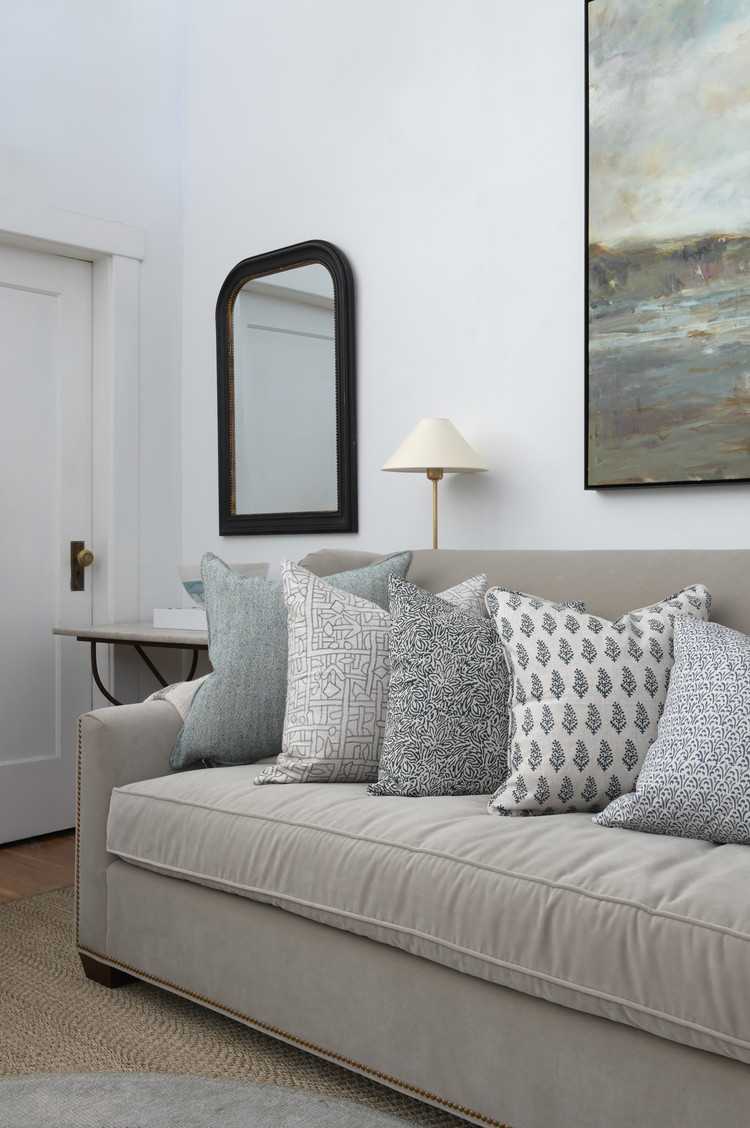 Black & Gold Napoleon Mirror Small