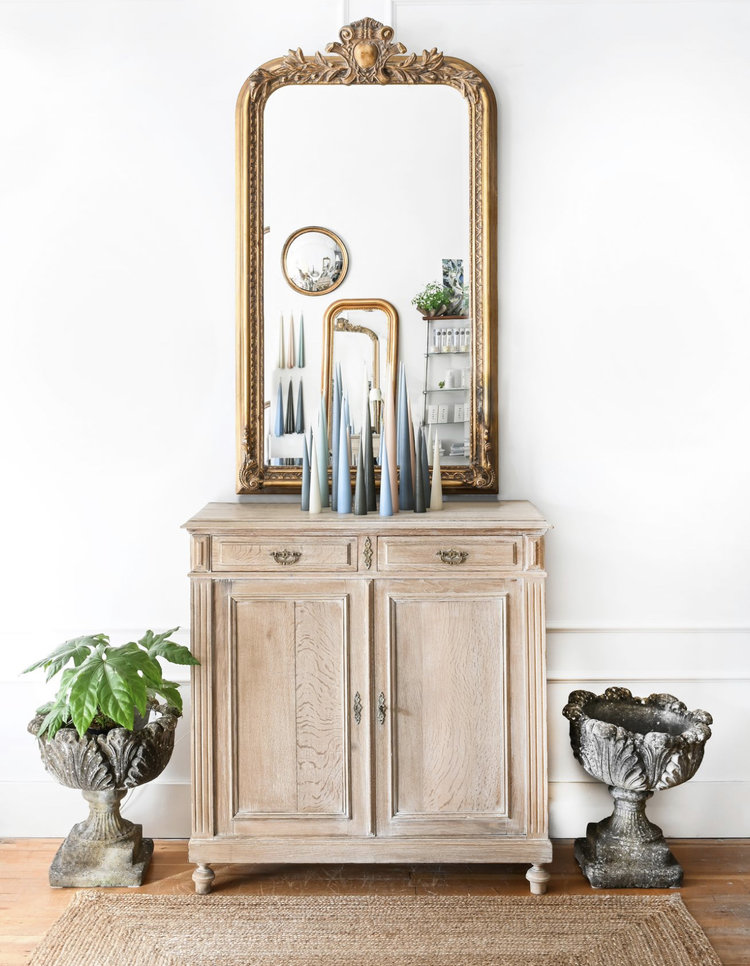 Ester & Erik Cone Candle in White Sand