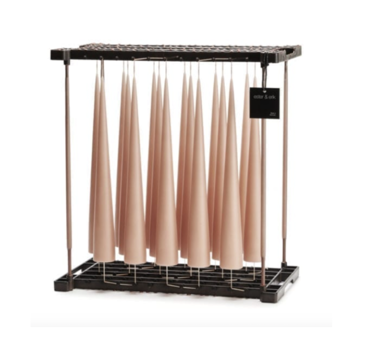 Ester & Erik Cone Candle in Powder Pink Gild & Co.