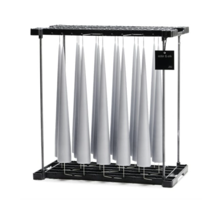 Ester & Erik Cone Candle in Light Grey