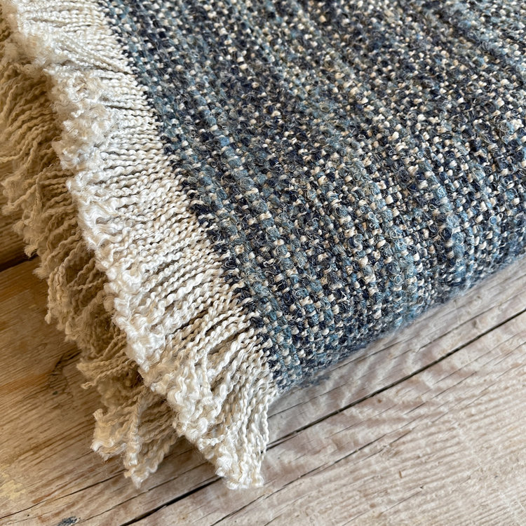 Naka Throw Blanket in Blue