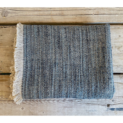 Naka Throw Blanket in Blue
